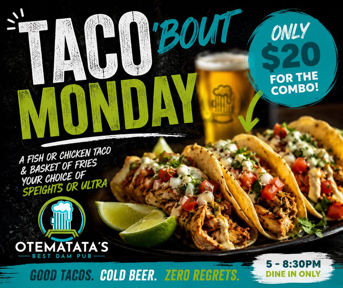 Taco 'Bout Monday — Taco & fries combo