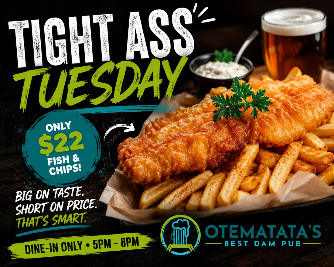 Tight Ass Tuesday — Fish & chips